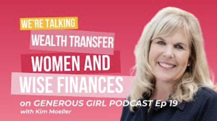 Valerie Hogan and Kim Moeller recording the Generous Girl Podcast